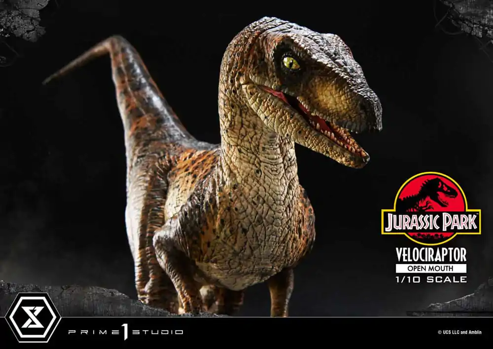 Jurassic Park Prime Collectibles štatueta 1/10 Velociraptor Open Mouth 19 cm termékfotó