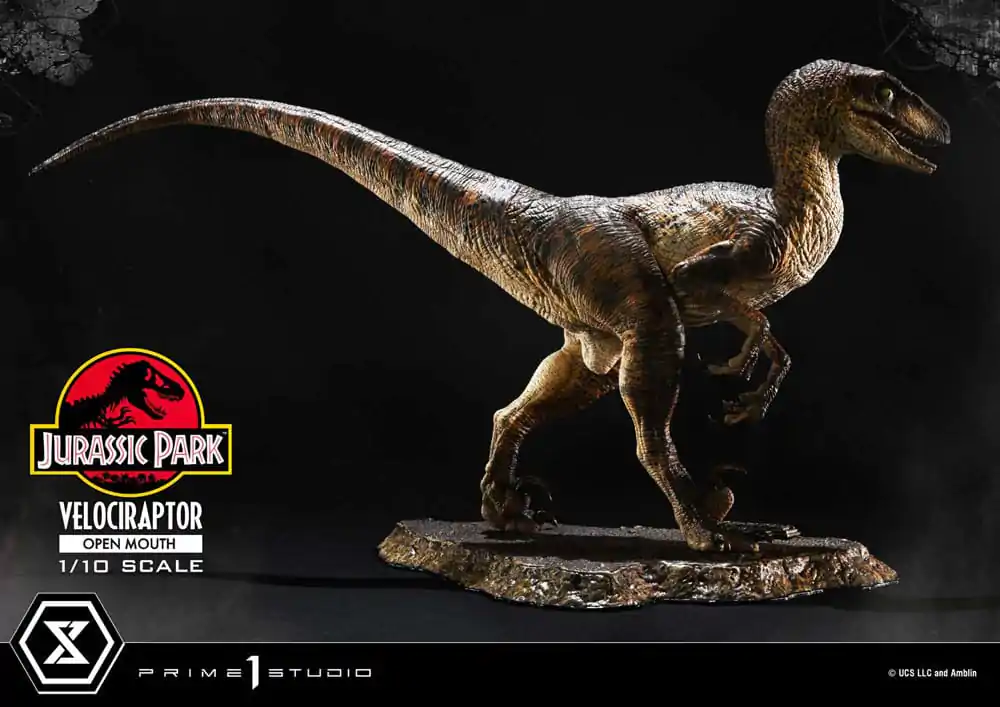 Jurassic Park Prime Collectibles štatueta 1/10 Velociraptor Open Mouth 19 cm termékfotó