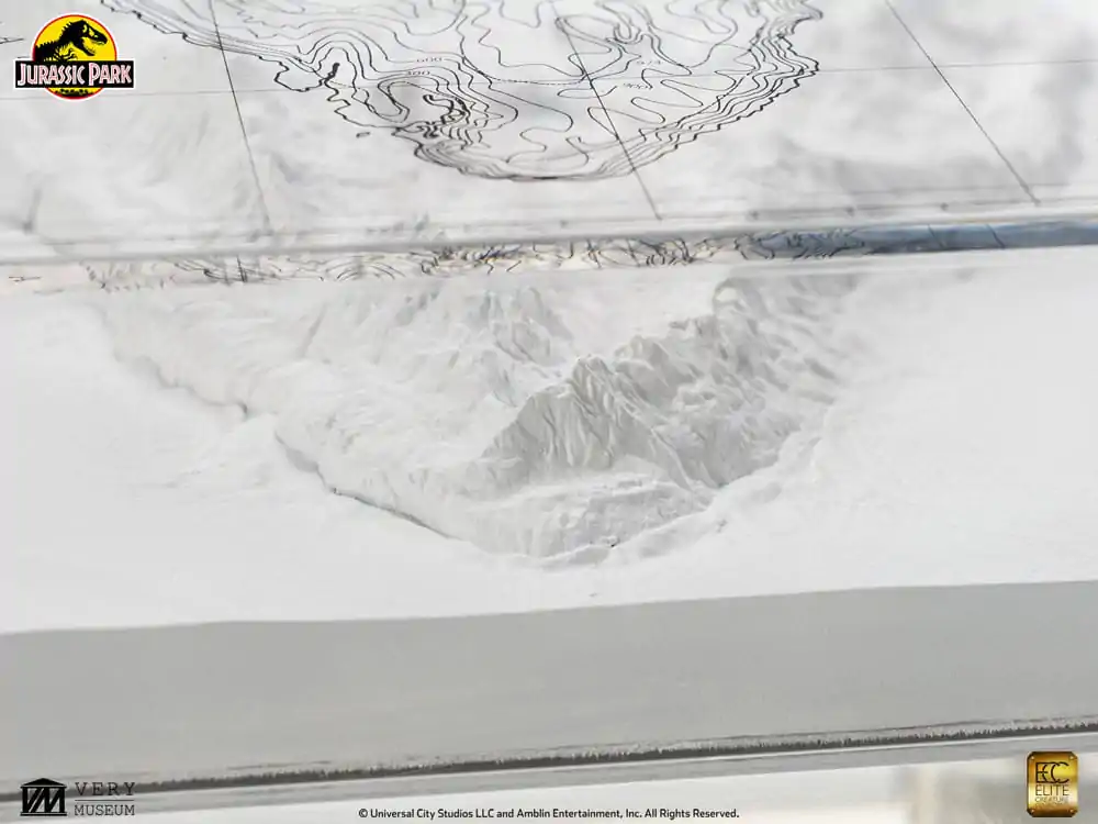 Jurassic Park Topografická Mapa Isla Nublar produktová fotografia