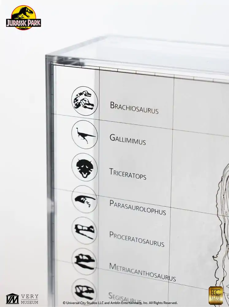 Jurassic Park Topografická Mapa Isla Nublar produktová fotografia