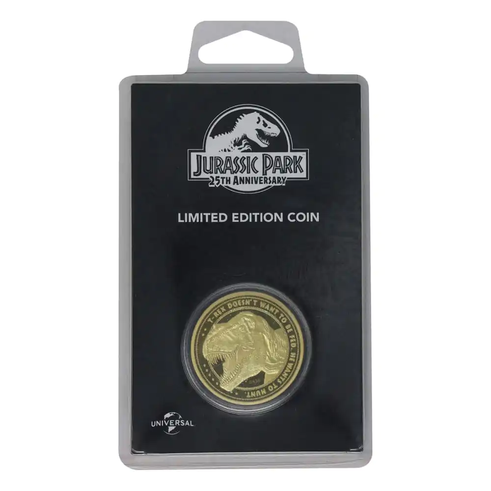 Jurassic Park Zberateľská minca Velociraptor Limited Edition produktová fotografia