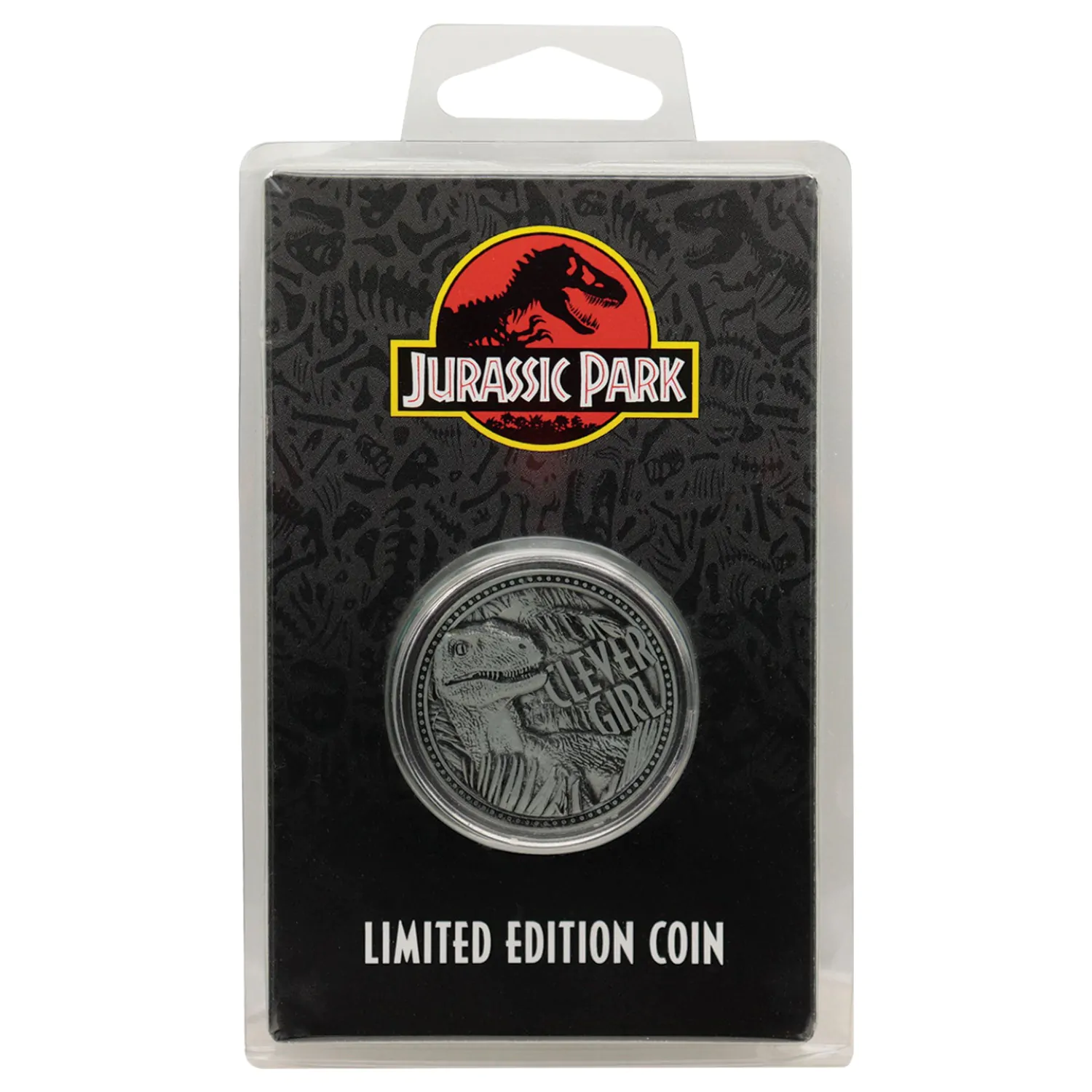 Jurassic Park Zberateľská minca Velociraptor Limited Edition produktová fotografia