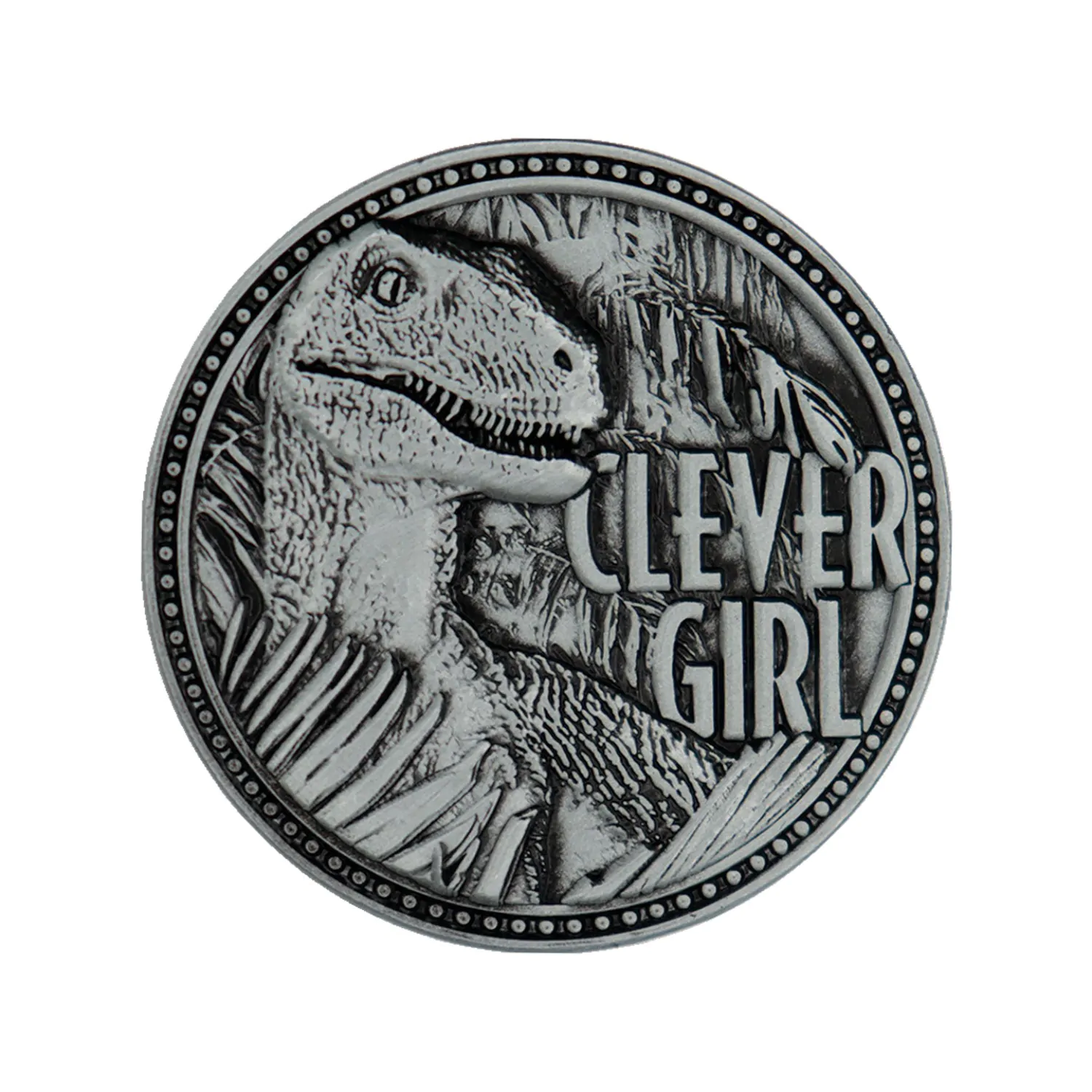 Jurassic Park Zberateľská minca Velociraptor Limited Edition produktová fotografia