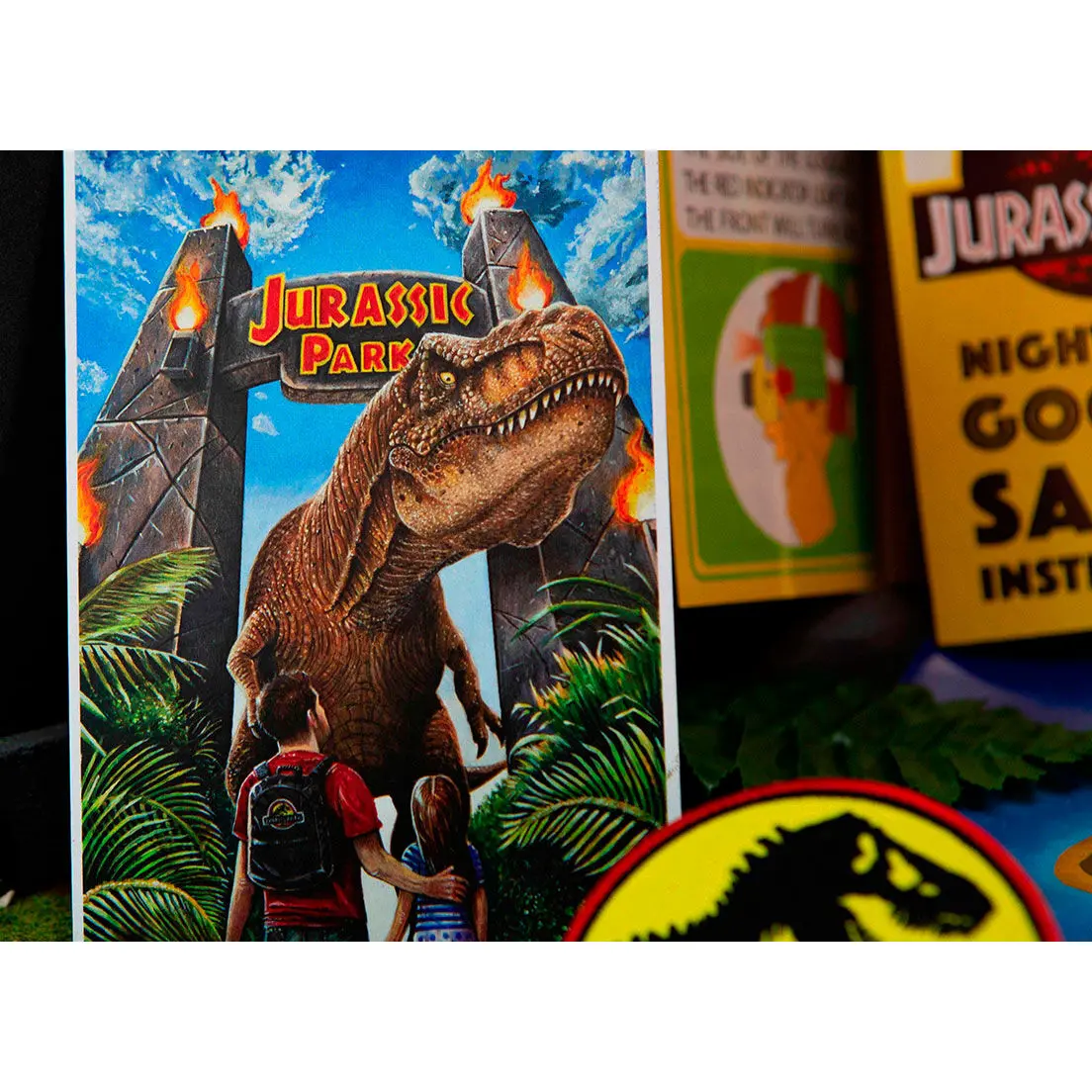 Jurassic Park Welcome Kit štandardná edícia produktová fotografia