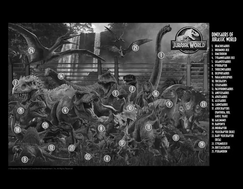 Jurassic World: Puzzle s 3000 dielikmi produktová fotografia