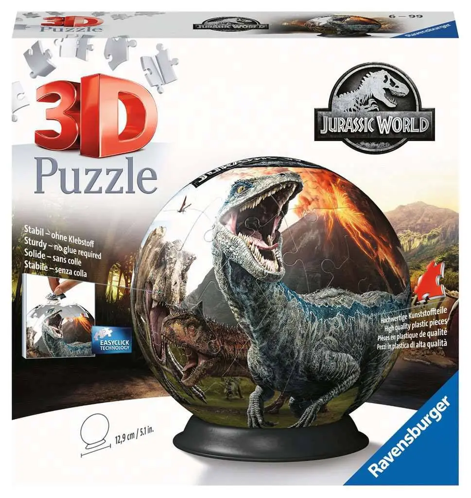 Jurassic World 3D Puzzle Ball (72 ks) termékfotó