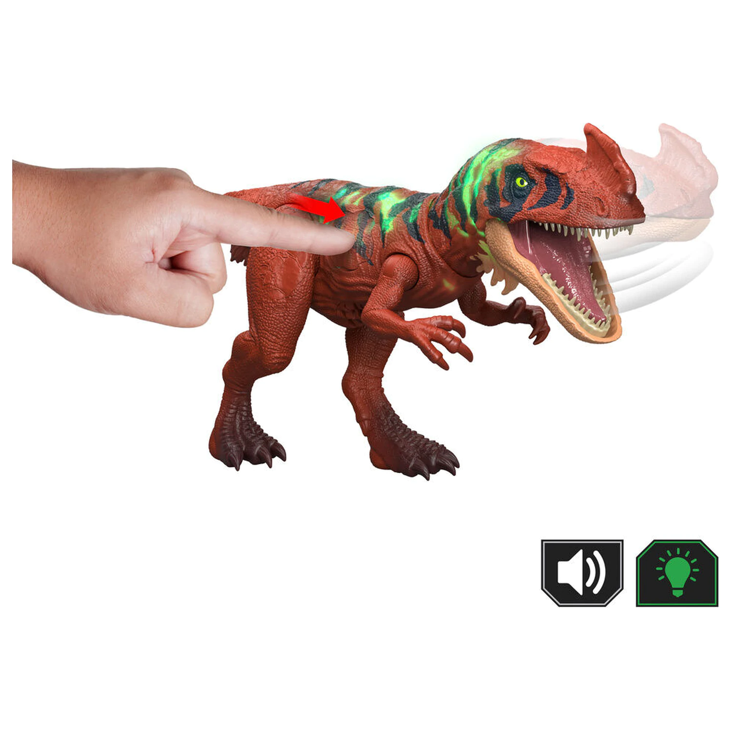 Jurassic World Afrovenator figúrka dinosaura produktová fotografia