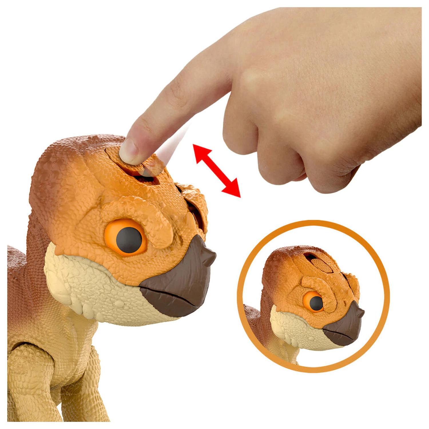 Jurassic World Aquilops interaktívny dinosaurus produktová fotografia
