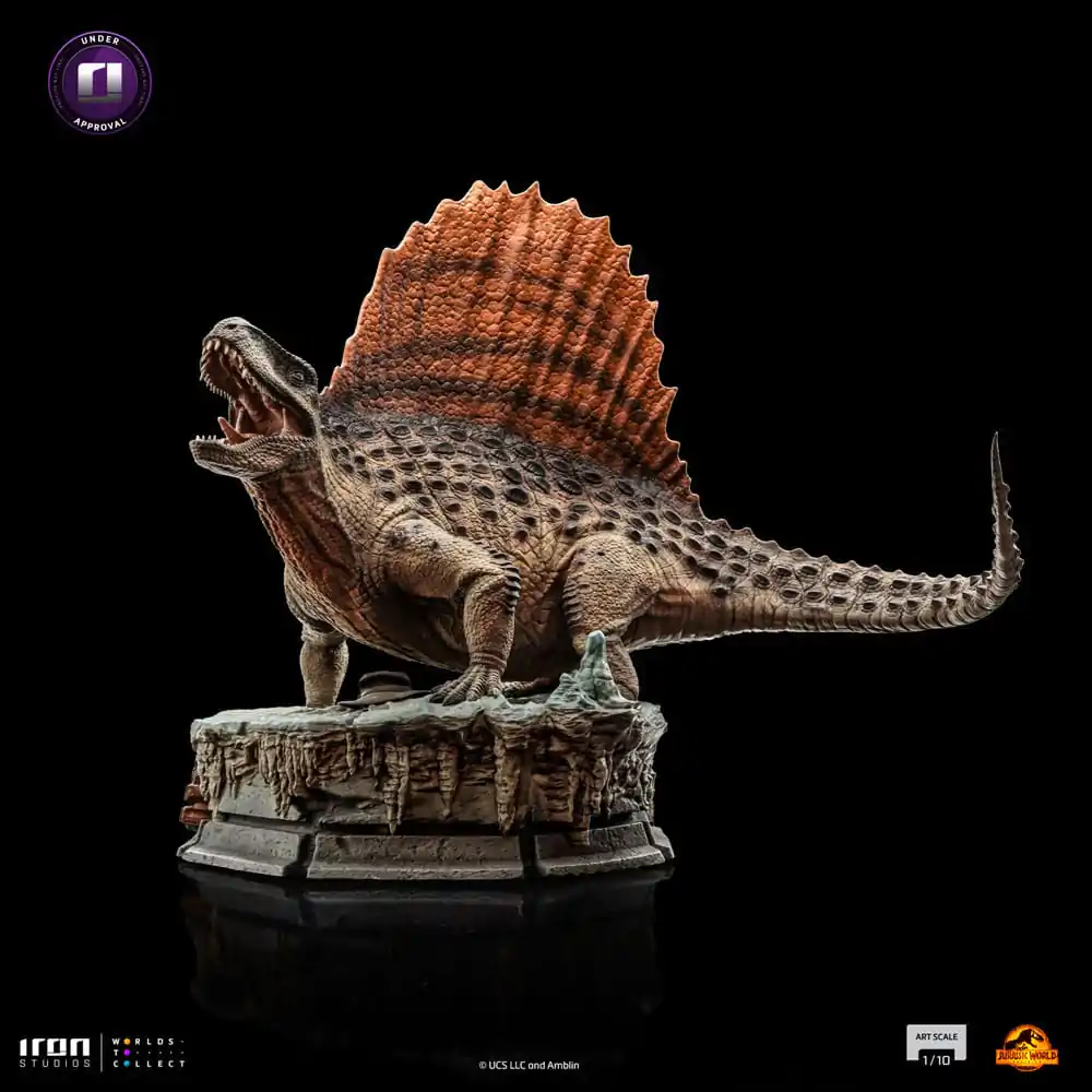 Jurassic World Art Scale Socha 1/10 Dimetrodon 19 cm produktová fotografia
