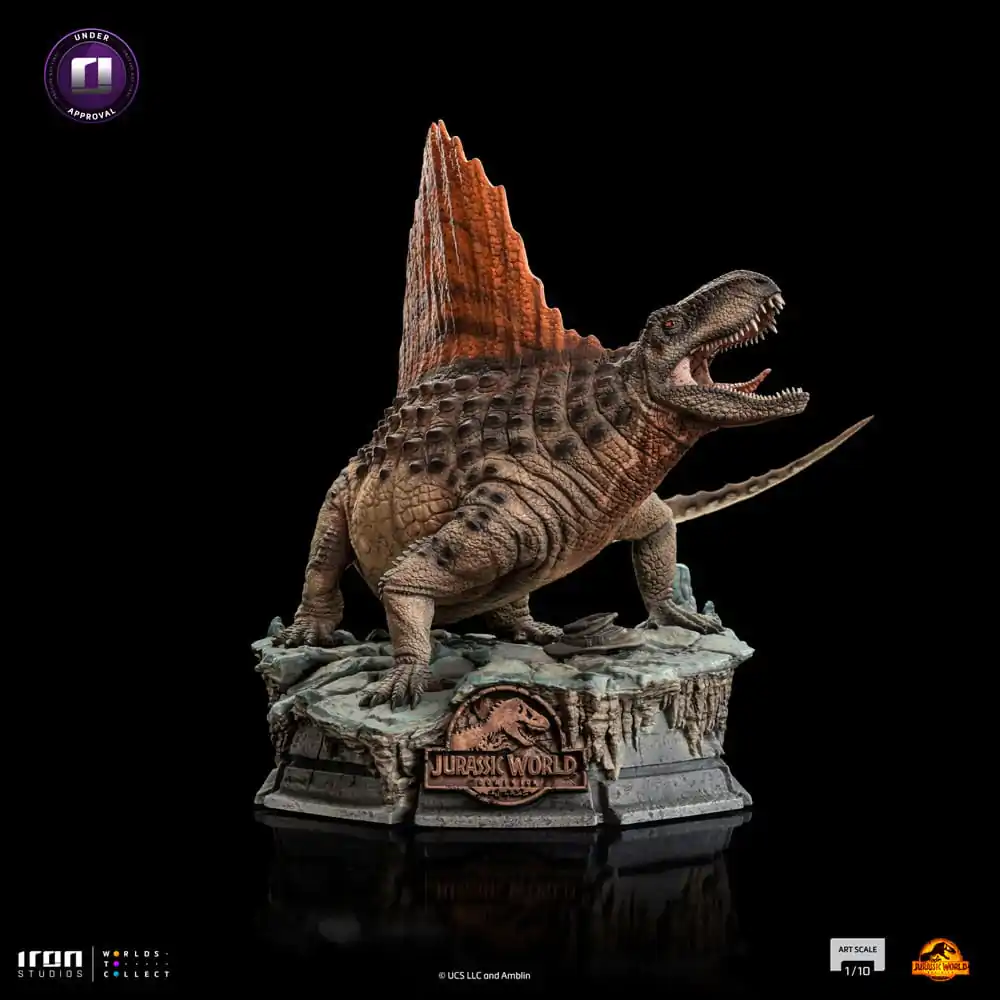Jurassic World Art Scale Socha 1/10 Dimetrodon 19 cm produktová fotografia