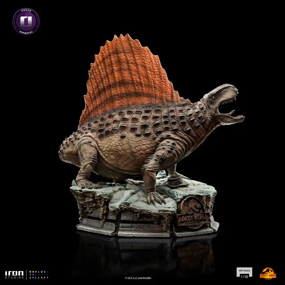 Jurassic World Art Scale Socha 1/10 Dimetrodon 19 cm produktová fotografia