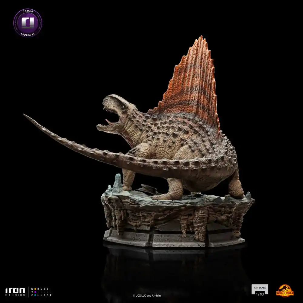 Jurassic World Art Scale Socha 1/10 Dimetrodon 19 cm produktová fotografia