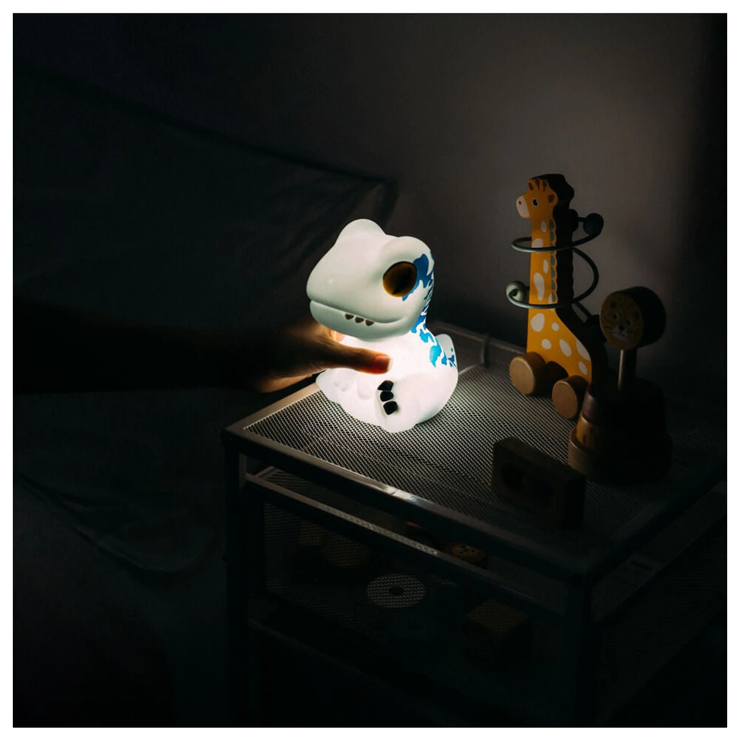 Jurassic World Blue squishy lampa produktová fotografia