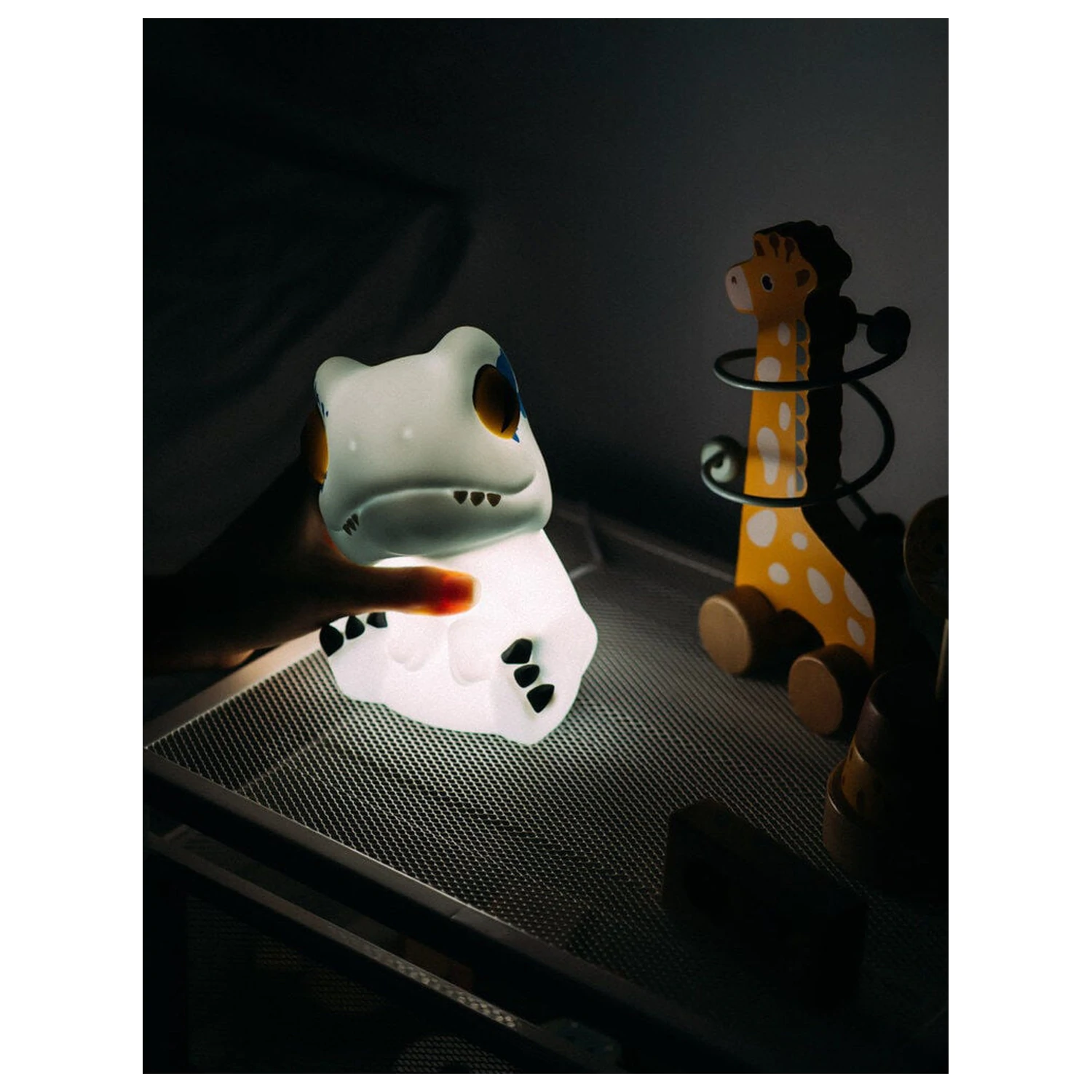 Jurassic World Blue squishy lampa produktová fotografia