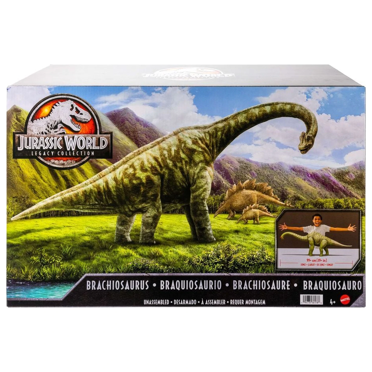 Jurassic World Brachiosaurus figúrka dinosaura produktová fotografia