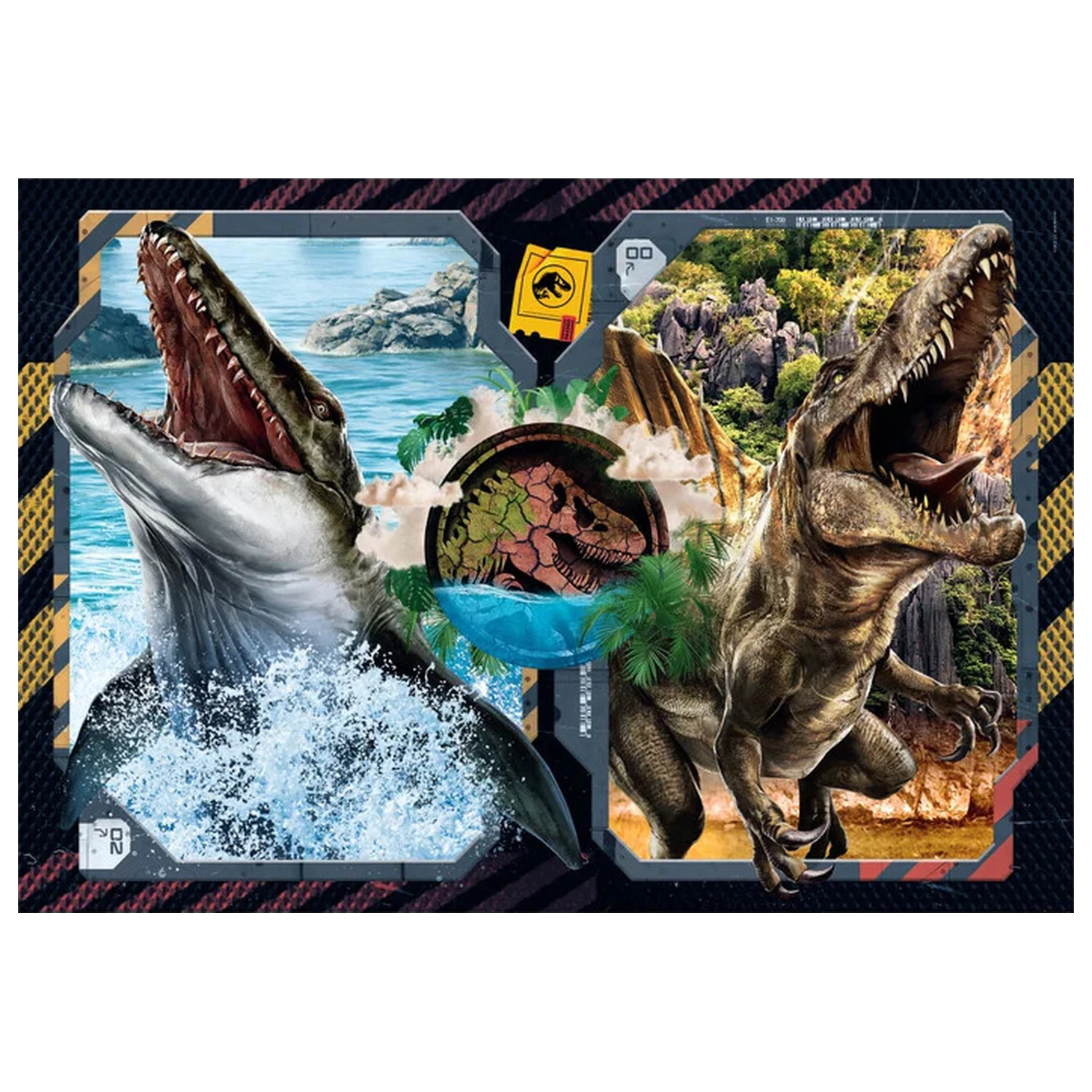 Jurassic World Danger Zone 2x60 dielikov puzzle produktová fotografia