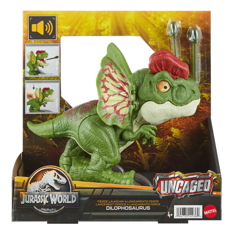 Jurassic World Dilophosaurus figúrka 20cm produktová fotografia