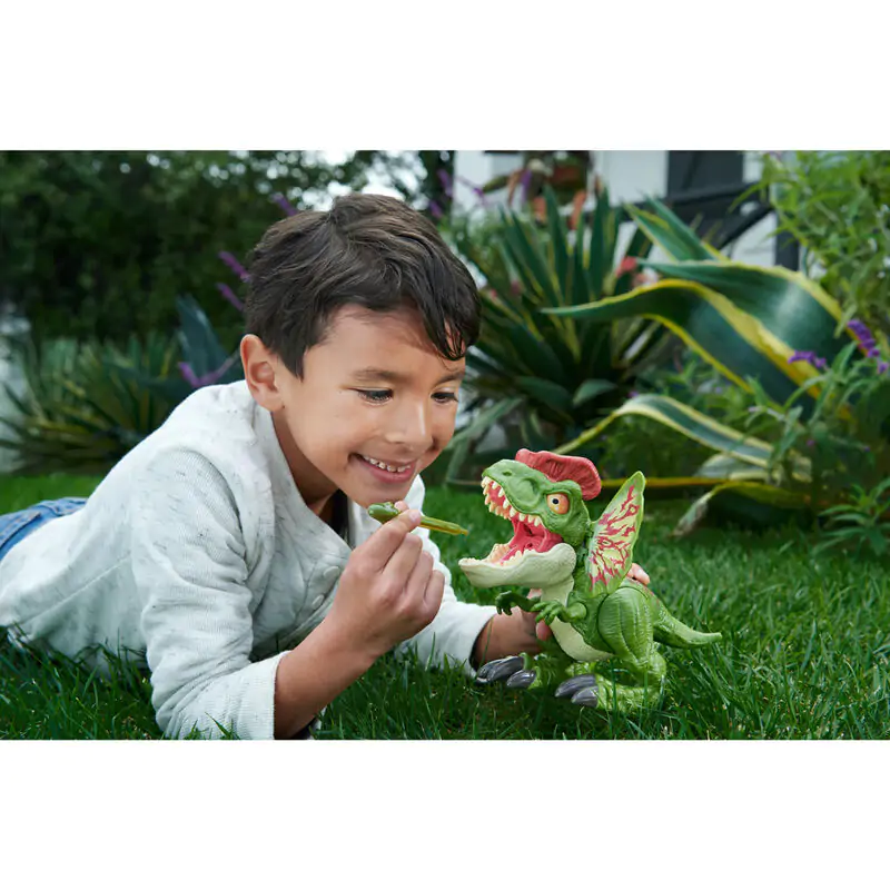 Jurassic World Dilophosaurus figúrka 20cm produktová fotografia