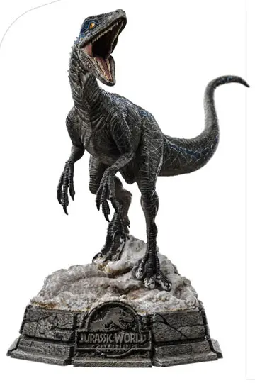 Jurassic World Dominion Art Scale Statue 1/10 Blue 19 cm termékfotó