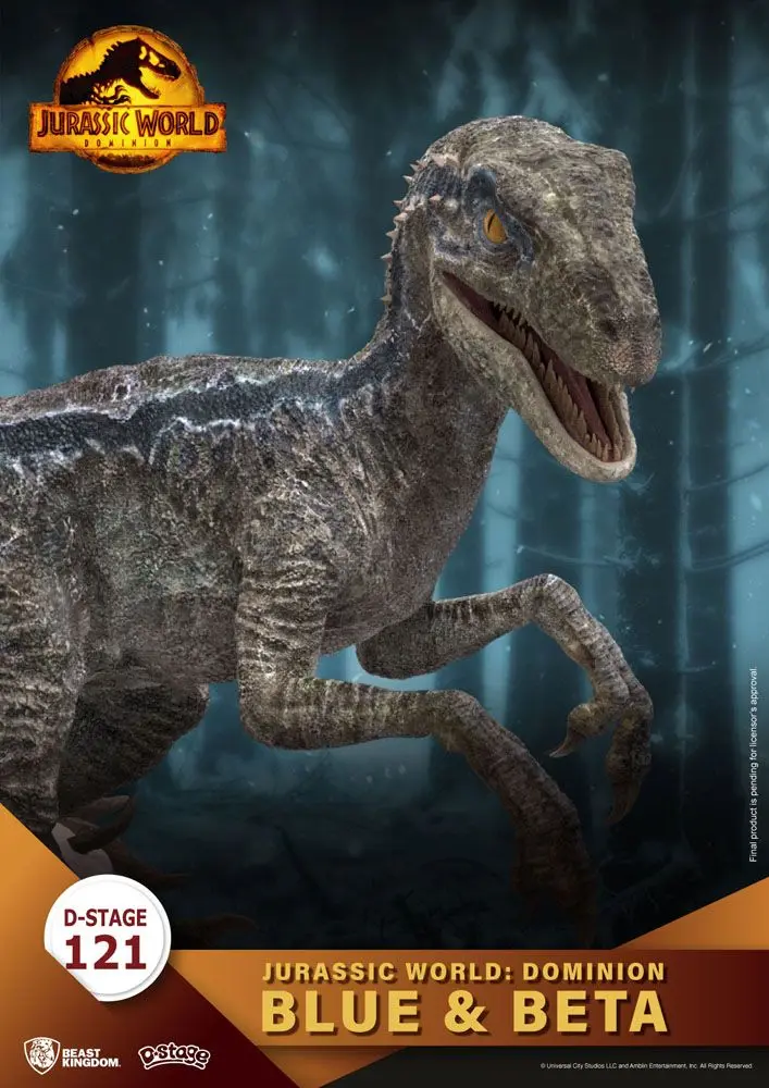 Jurassic World: Dominion D-Stage PVC Dioráma Blue & Beta 13 cm produktová fotografia