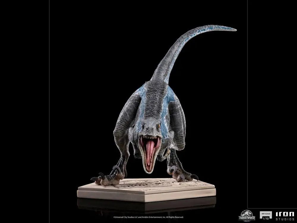 Jurassic World Fallen Kingdom Art Scale Statue 1/10 Blue 19 cm termékfotó