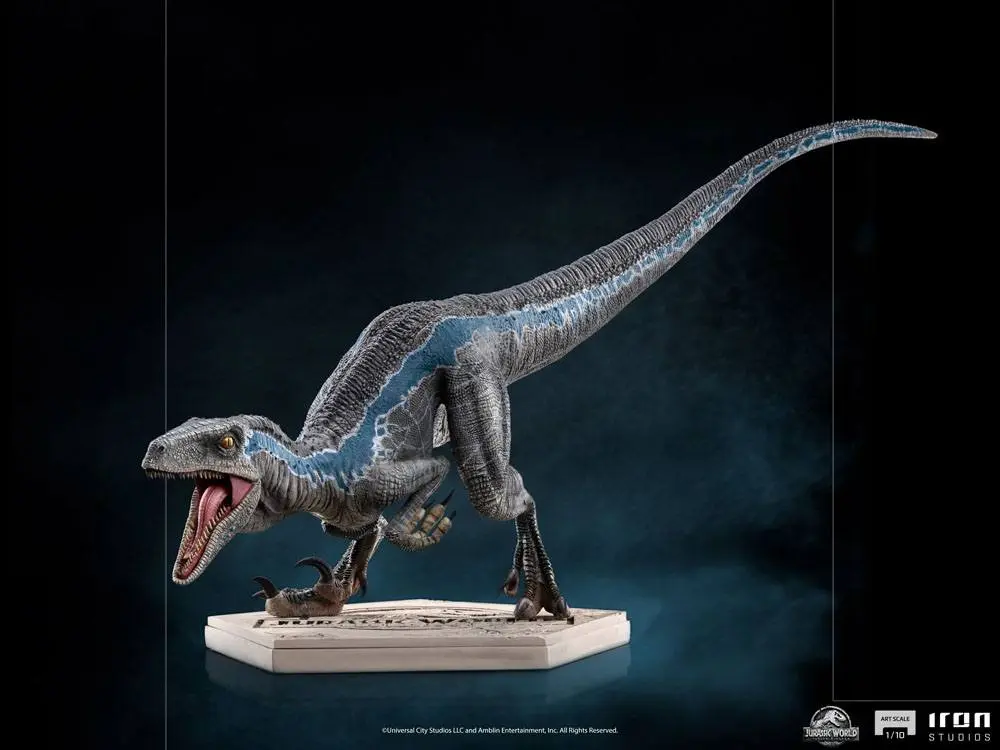 Jurassic World Fallen Kingdom Art Scale Statue 1/10 Blue 19 cm termékfotó