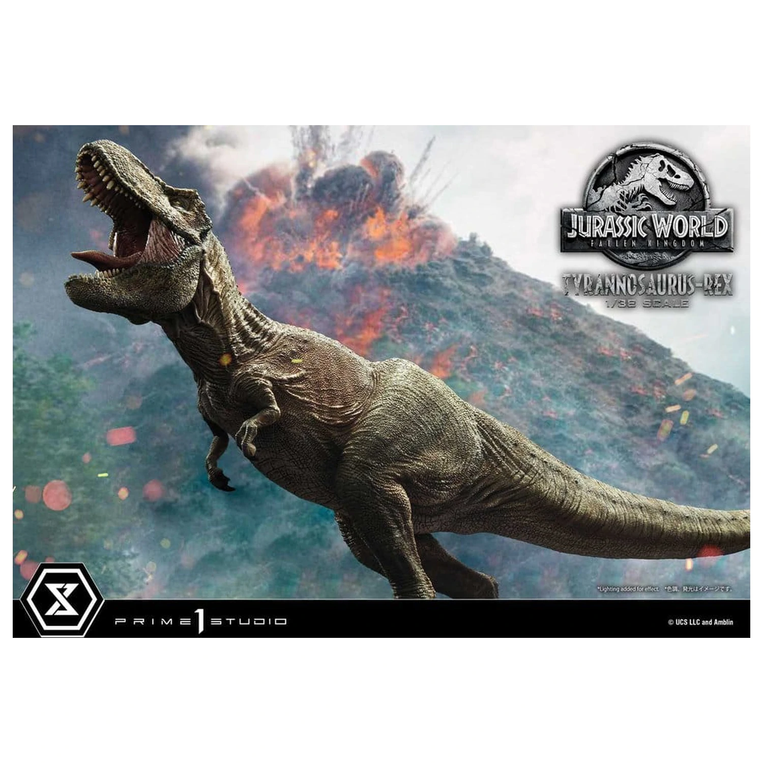 Jurassic World: Fallen Kingdom (Film) Prime Collectible Figures Socha 1/38 Tyrannosaurus Rex 23 cm produktová fotografia