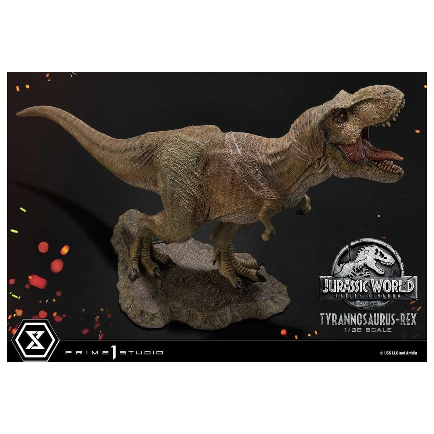 Jurassic World: Fallen Kingdom (Film) Prime Collectible Figures Socha 1/38 Tyrannosaurus Rex 23 cm produktová fotografia