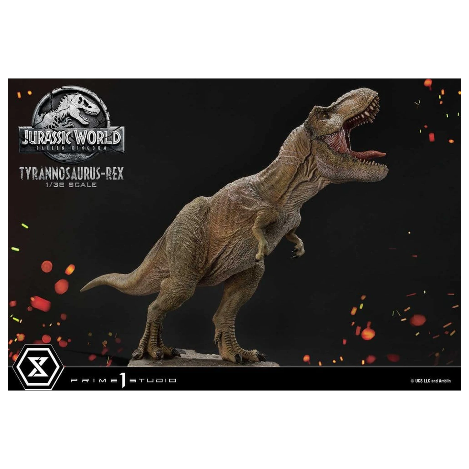 Jurassic World: Fallen Kingdom (Film) Prime Collectible Figures Socha 1/38 Tyrannosaurus Rex 23 cm produktová fotografia
