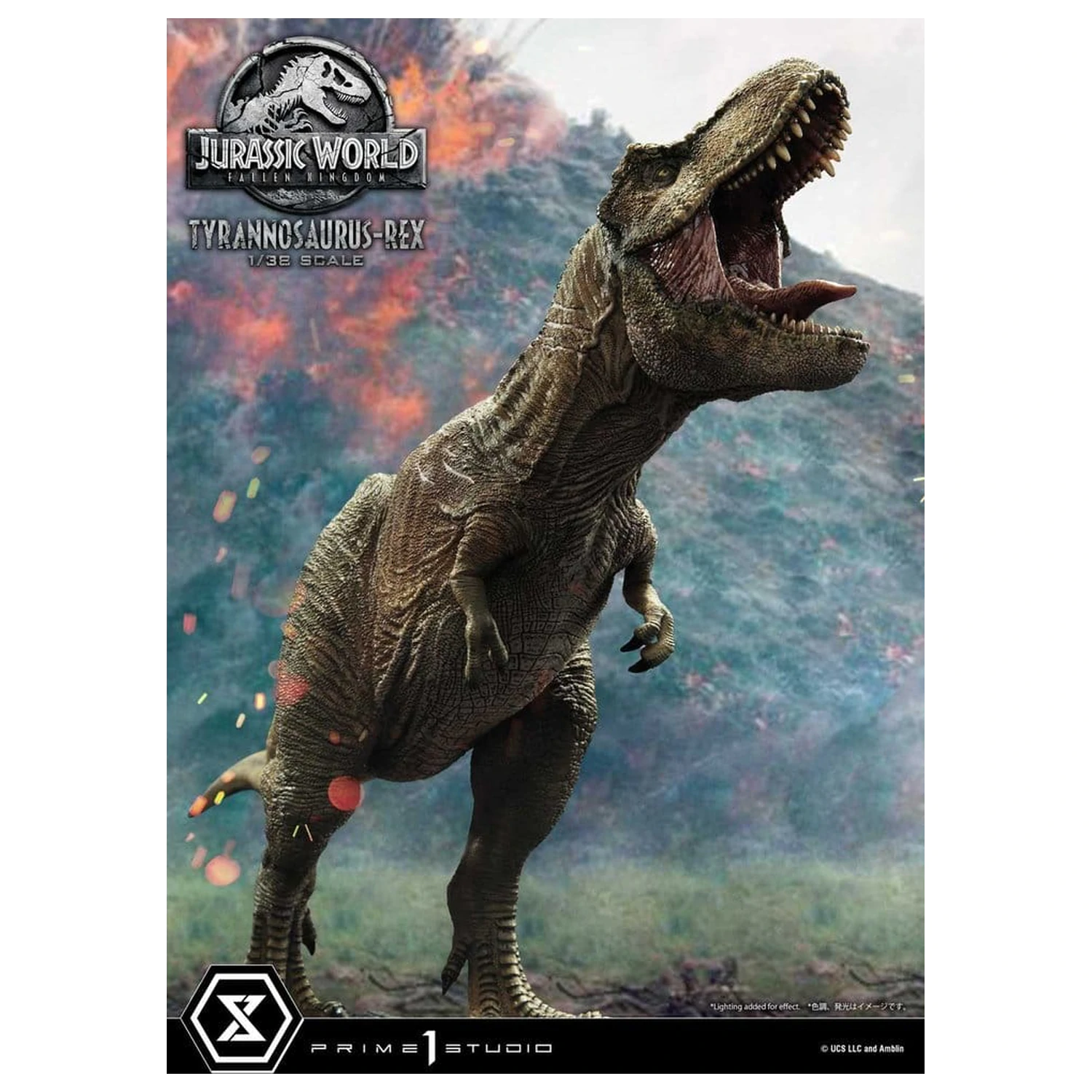 Jurassic World: Fallen Kingdom (Film) Prime Collectible Figures Socha 1/38 Tyrannosaurus Rex 23 cm produktová fotografia