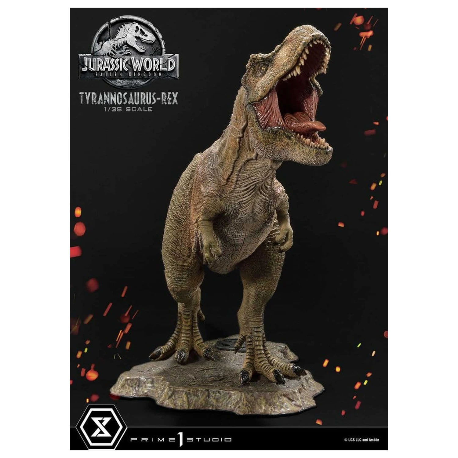 Jurassic World: Fallen Kingdom (Film) Prime Collectible Figures Socha 1/38 Tyrannosaurus Rex 23 cm produktová fotografia