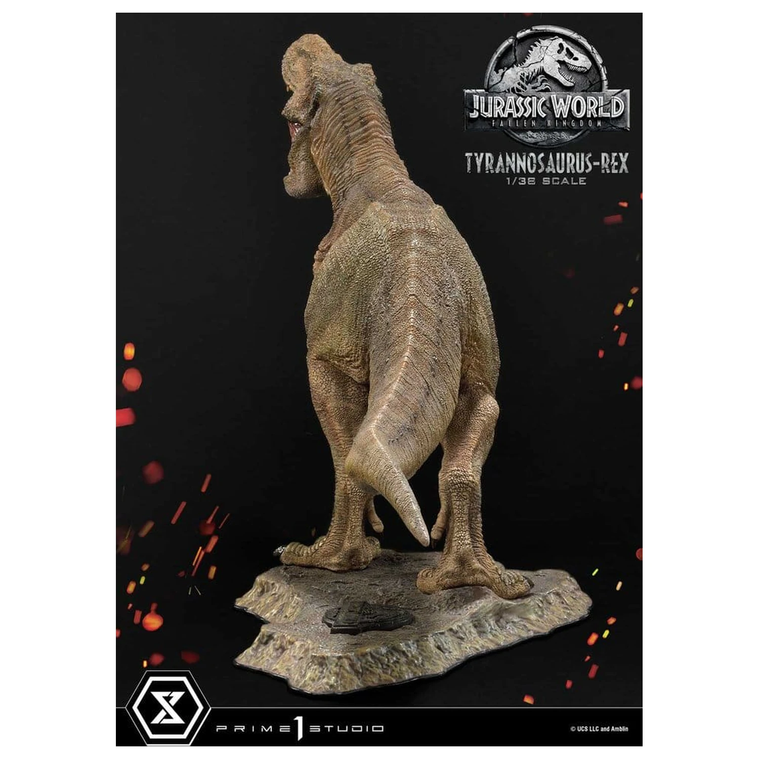 Jurassic World: Fallen Kingdom (Film) Prime Collectible Figures Socha 1/38 Tyrannosaurus Rex 23 cm produktová fotografia