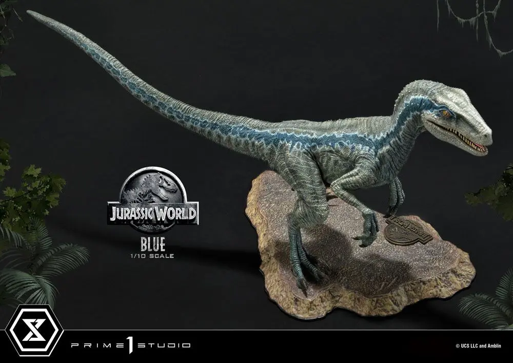 Jurassic World: Fallen Kingdom Prime Collectibles soška 1/10 Blue (Open Mouth Version) 17 cm termékfotó