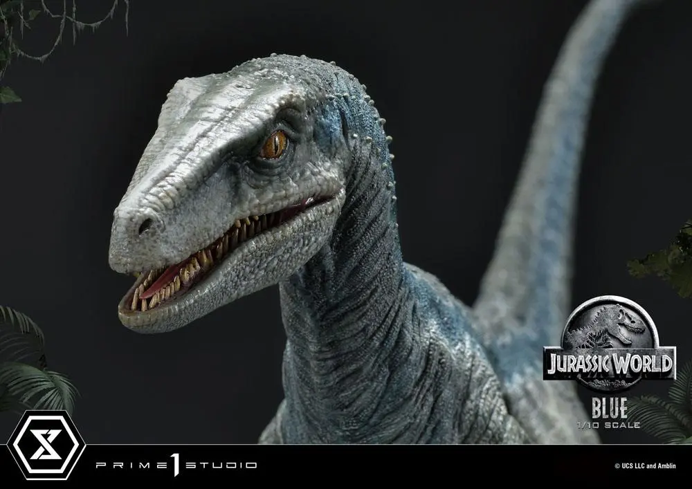 Jurassic World: Fallen Kingdom Prime Collectibles soška 1/10 Blue (Open Mouth Version) 17 cm termékfotó