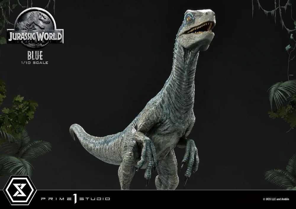 Jurassic World: Fallen Kingdom Prime Collectibles soška 1/10 Blue (Open Mouth Version) 17 cm termékfotó