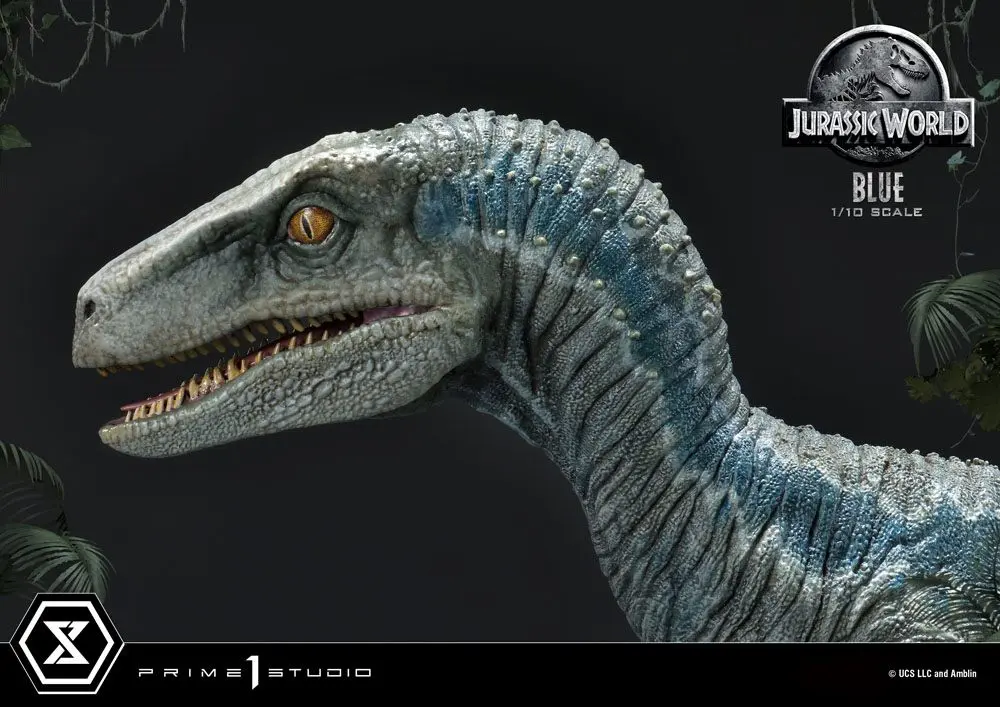 Jurassic World: Fallen Kingdom Prime Collectibles soška 1/10 Blue (Open Mouth Version) 17 cm termékfotó