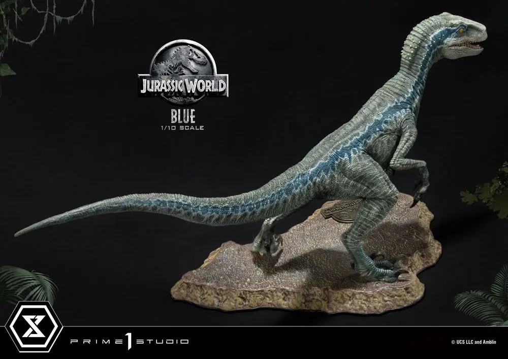 Jurassic World: Fallen Kingdom Prime Collectibles soška 1/10 Blue (Open Mouth Version) 17 cm termékfotó