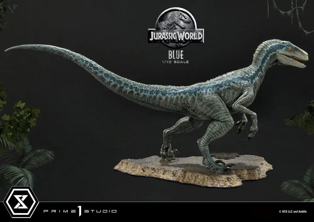 Jurassic World: Fallen Kingdom Prime Collectibles soška 1/10 Blue (Open Mouth Version) 17 cm termékfotó