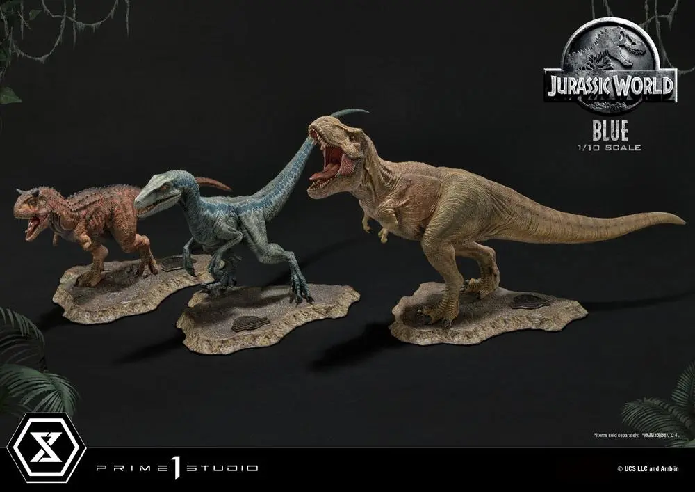 Jurassic World: Fallen Kingdom Prime Collectibles soška 1/10 Blue (Open Mouth Version) 17 cm termékfotó