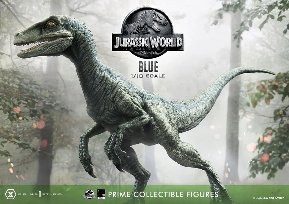 Jurassic World: Fallen Kingdom Prime Collectibles soška 1/10 Blue (Open Mouth Version) 17 cm termékfotó