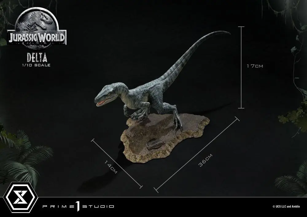 Jurassic World: Fallen Kingdom Prime Collectibles Statue 1/10 Delta 17 cm termékfotó