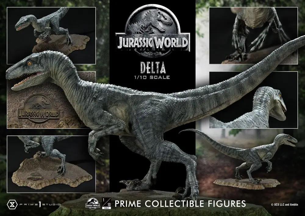 Jurassic World: Fallen Kingdom Prime Collectibles Statue 1/10 Delta 17 cm termékfotó