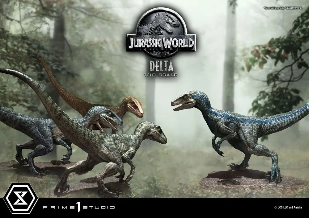 Jurassic World: Fallen Kingdom Prime Collectibles Statue 1/10 Delta 17 cm termékfotó