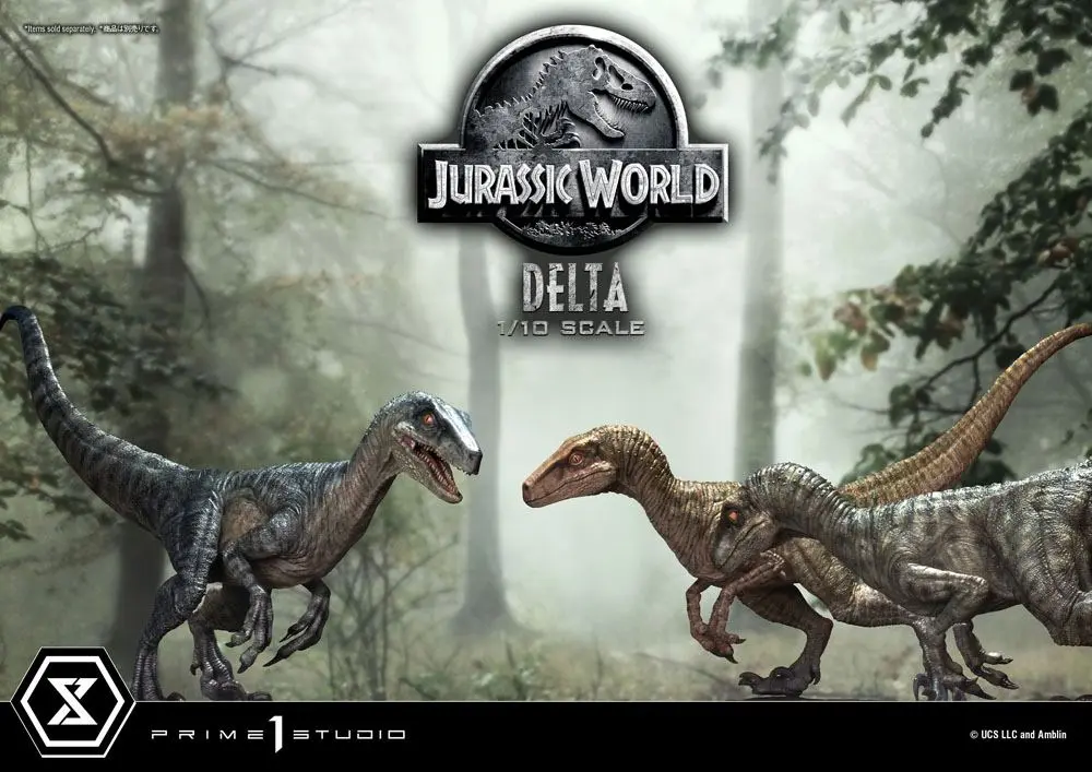 Jurassic World: Fallen Kingdom Prime Collectibles Statue 1/10 Delta 17 cm termékfotó