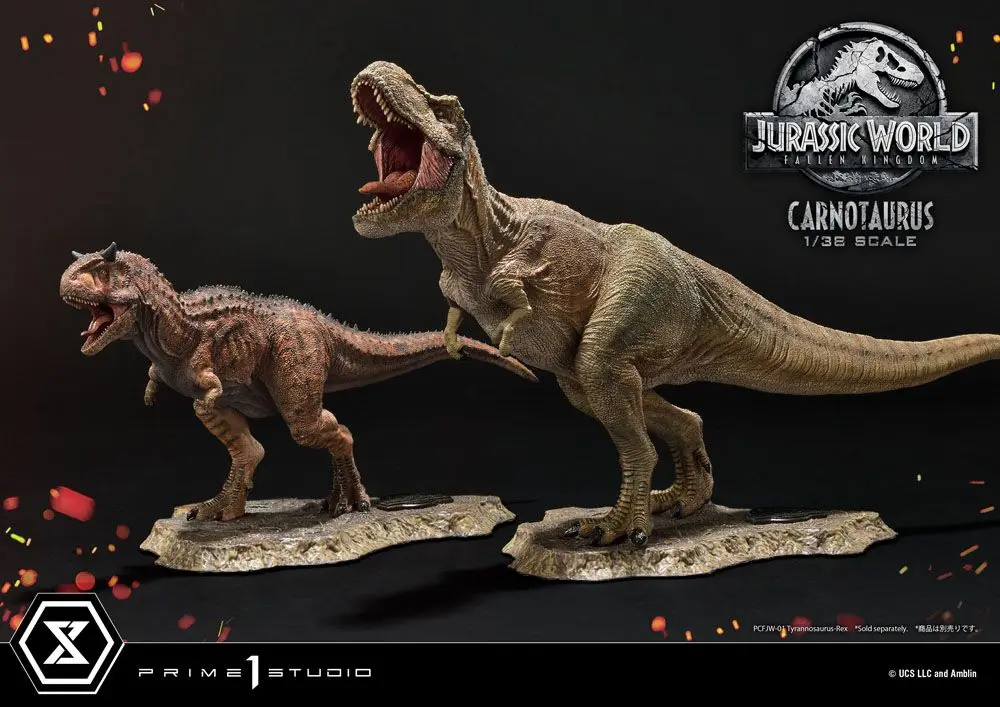 Jurassic World: Fallen Kingdom Prime Collectibles PVC soška 1/38 Carnotaurus 16 cm termékfotó