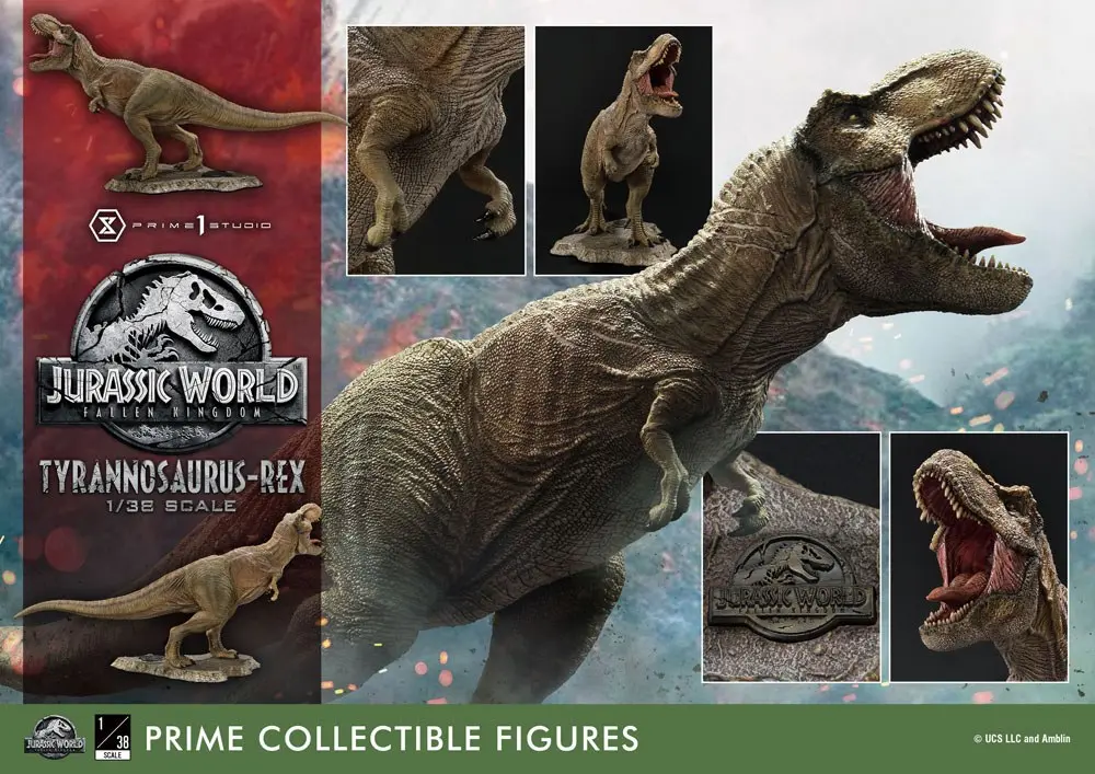 Jurassic World: Fallen Kingdom Prime Collectibles PVC Socha 1/38 Tyrannosaurus-Rex 23 cm produktová fotografia