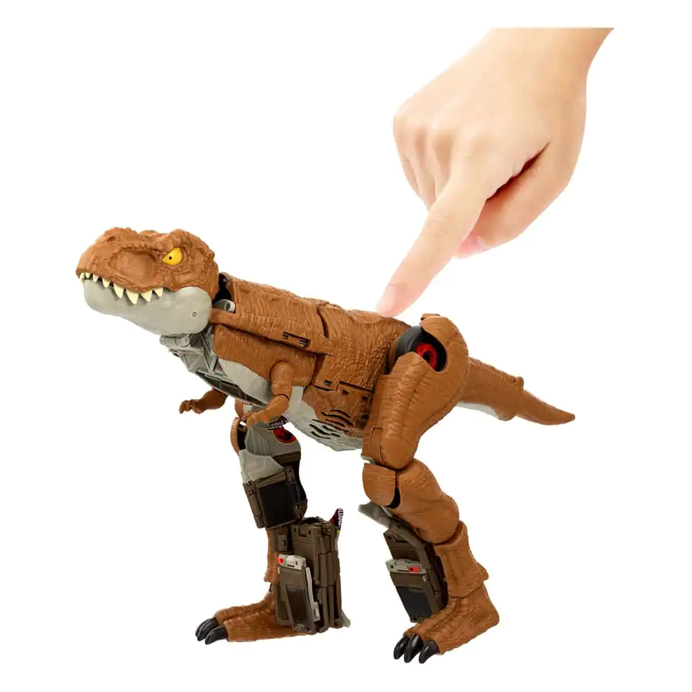 Jurassic World Fierce Changers Akčná Figúrka Chase 'N Roar Tyrannosaurus Rex 21 cm produktová fotografia