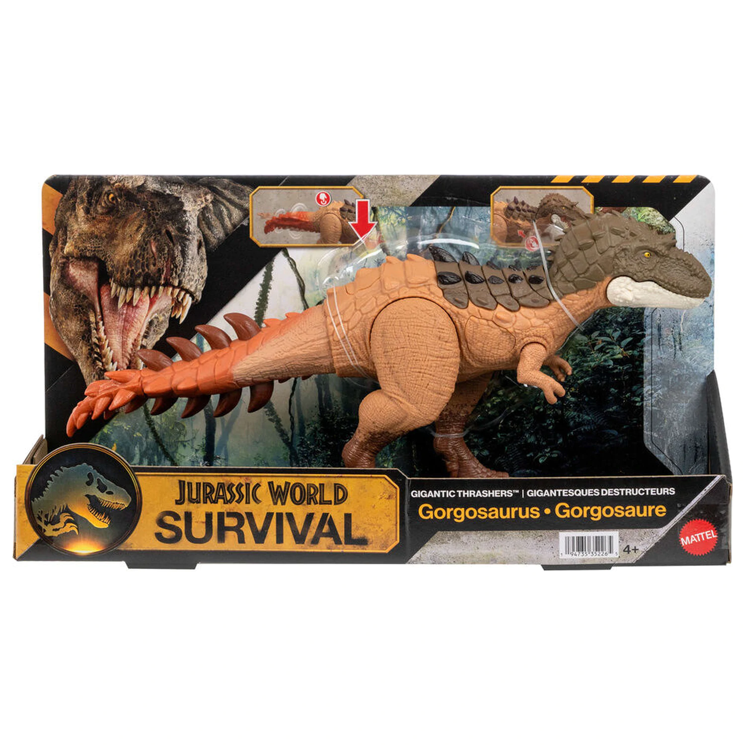 Jurassic World Gorgosaurus figúrka dinosaura produktová fotografia