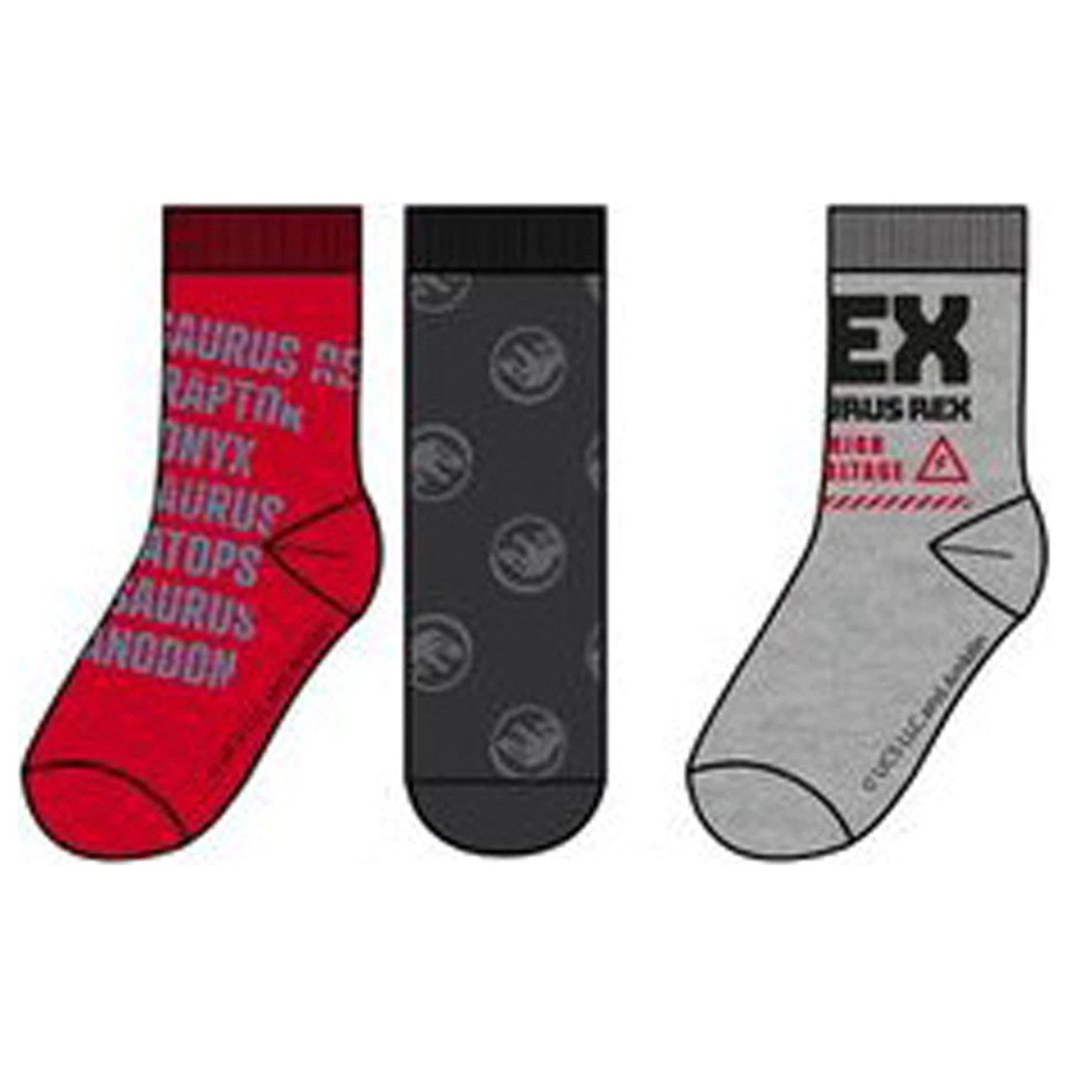 Jurassic World High Voltage detské ponožky 23/26 produktová fotografia