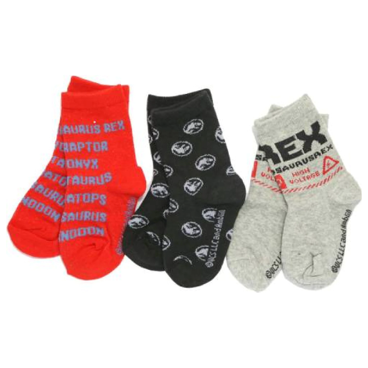 Jurassic World High Voltage detské ponožky 27/30 produktová fotografia